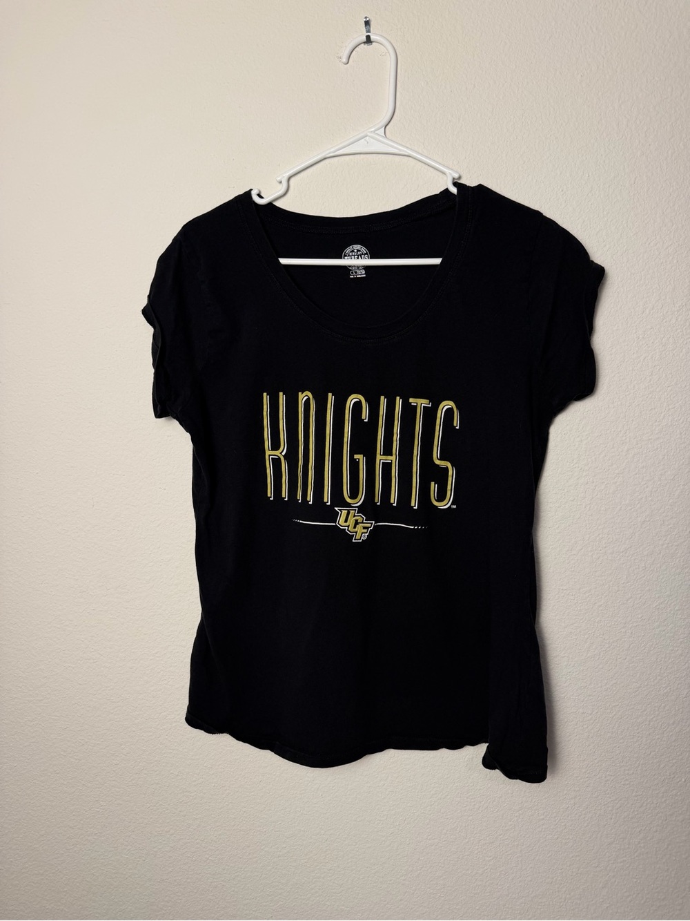 Rivalry threads UCF knights t shirt black boys large